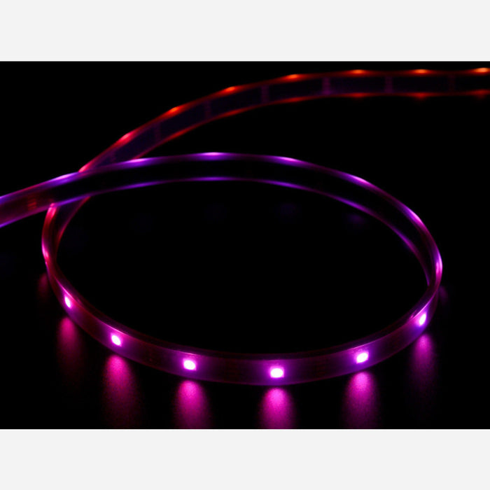 Adafruit DotStar Digital LED Strip - Black 30 LED - 1 Meter [BLACK]