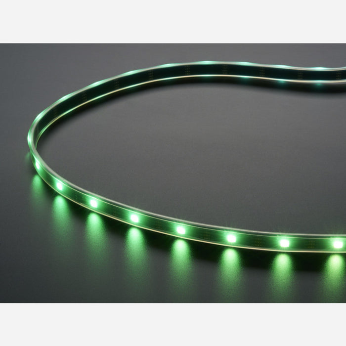 Adafruit DotStar Digital LED Strip - Black 30 LED - 1 Meter [BLACK]