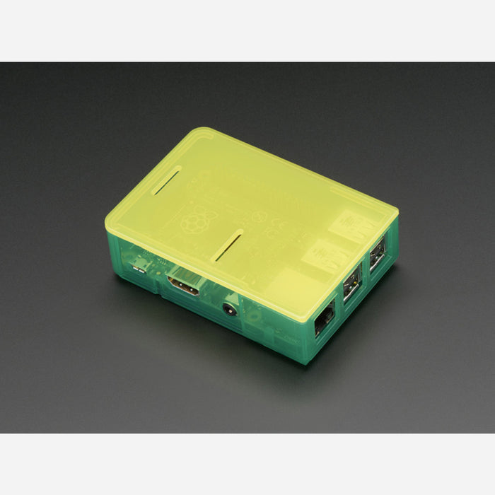 Pi Model B+ / Pi 2 / Pi 3 Case Base - Green