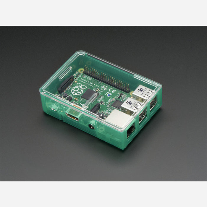 Pi Model B+ / Pi 2 / Pi 3 Case Base - Green