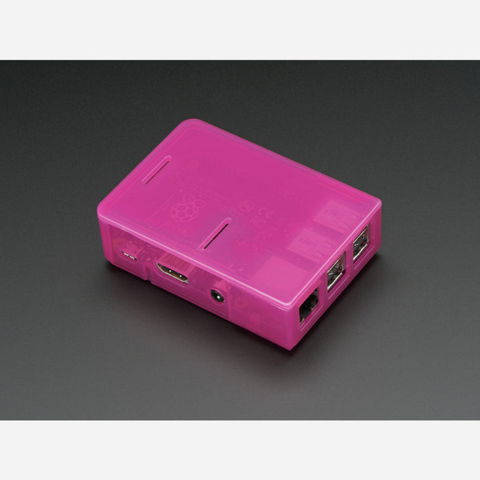 Pi Model B+ / Pi 2 / Pi 3 Case Base - Pink