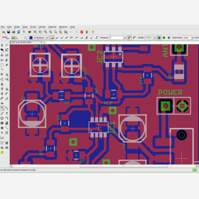 CadSoft EAGLE Standard PCB Design Software V7 - .EDU - 1 User