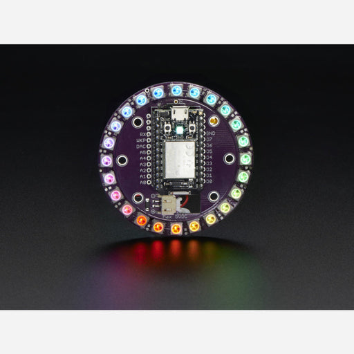 Adafruit Particle/Spark NeoPixel Ring Kit - 24 NeoPixels