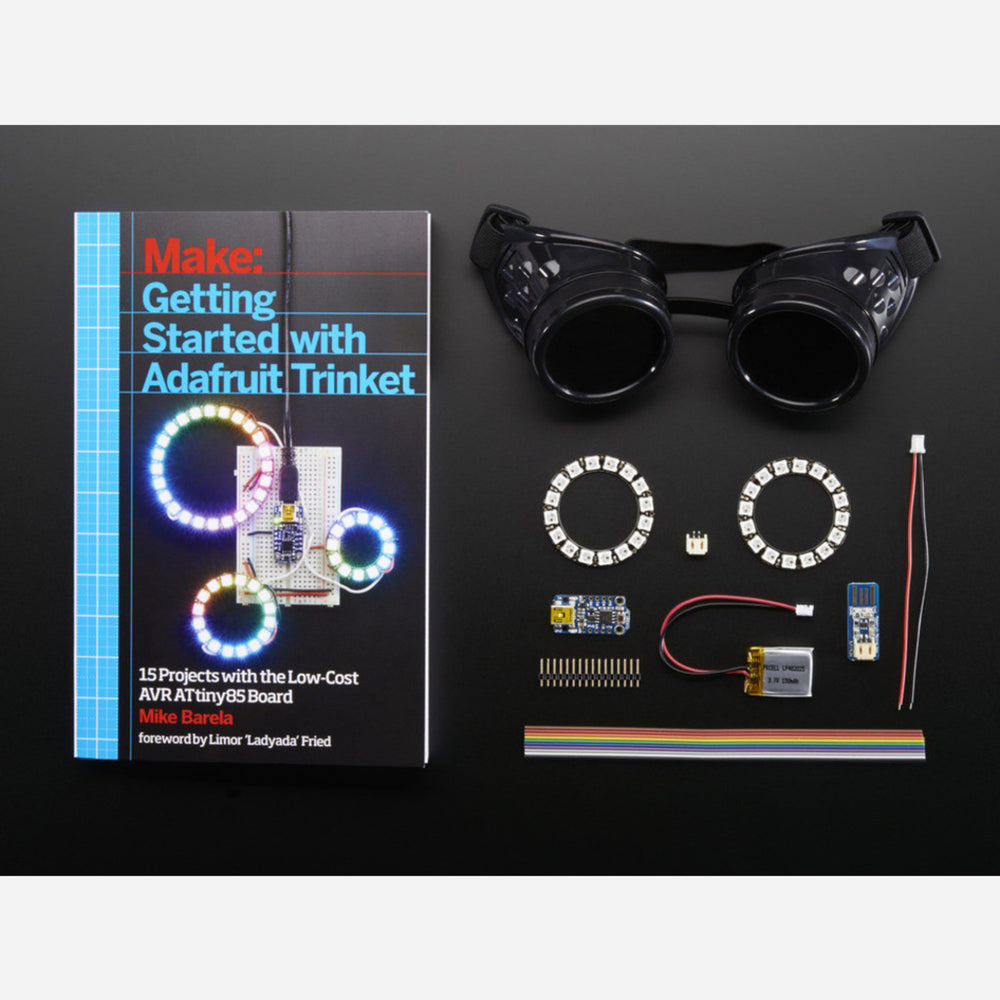 Getting Started with Trinket Book + NeoPixel Goggles Pack