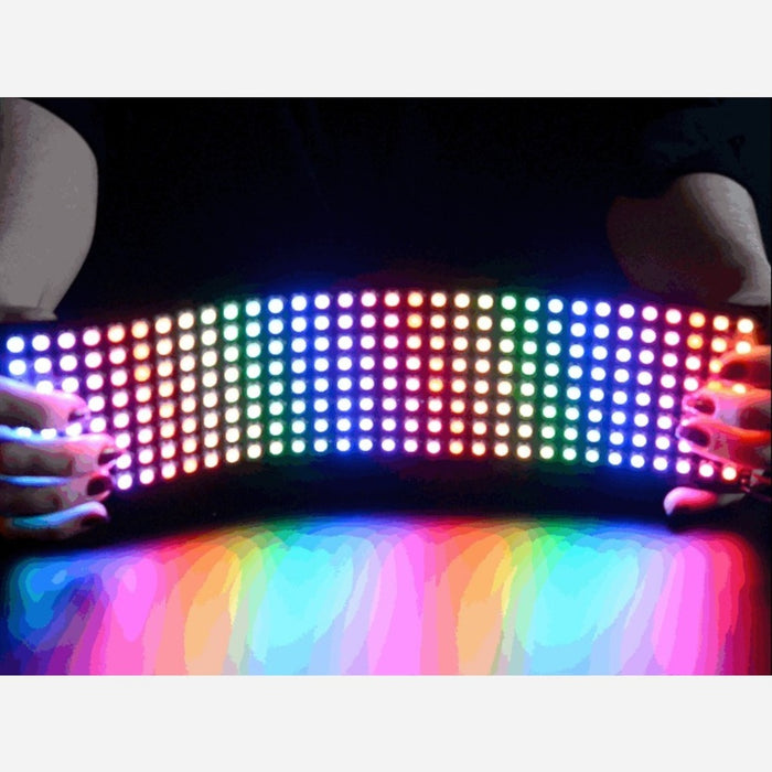 Flexible 8x32 NeoPixel RGB LED Matrix