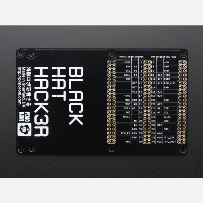 Pimoroni Black HAT Hack3r Kit