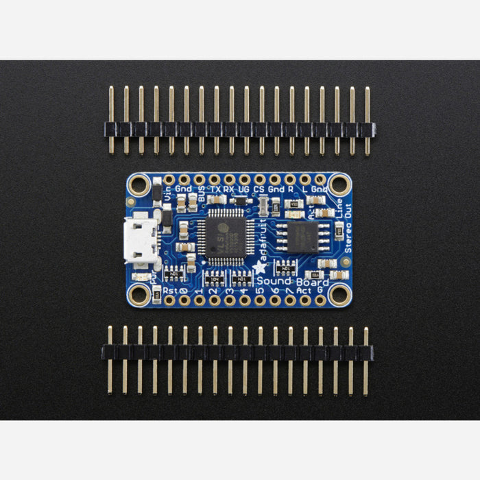 Adafruit Audio FX Mini Sound Board - WAV/OGG Trigger - 16MB