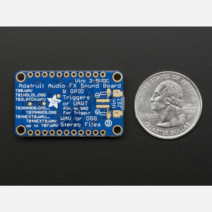 Adafruit Audio FX Mini Sound Board - WAV/OGG Trigger - 16MB