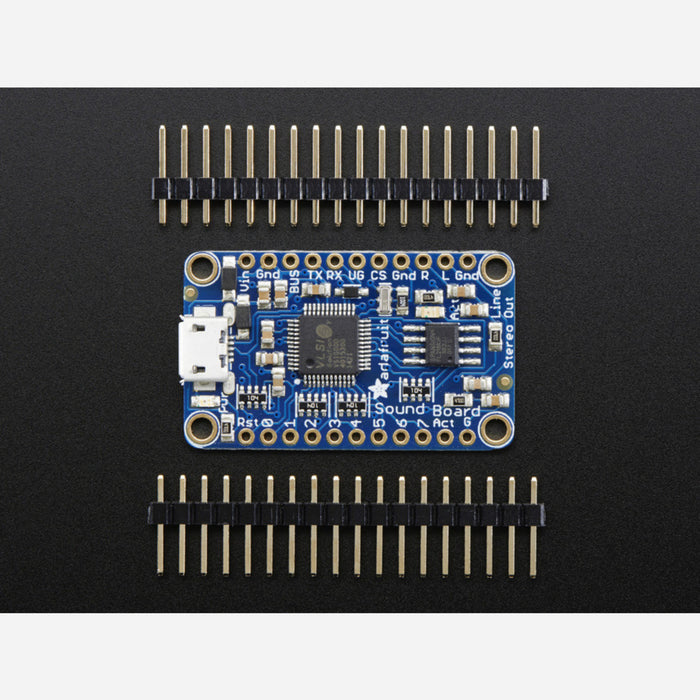 Adafruit Audio FX Mini Sound Board - WAV/OGG Trigger - 2MB