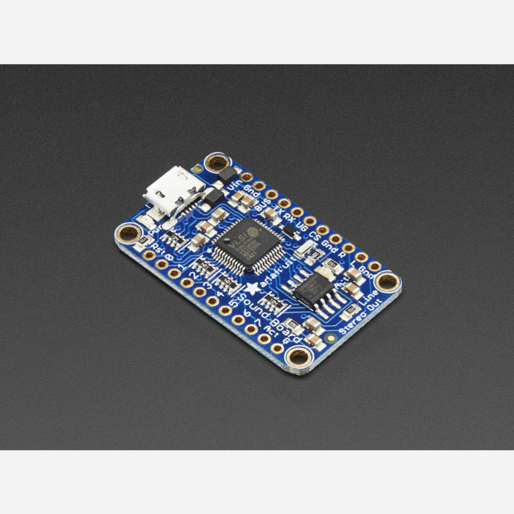 Adafruit Audio FX Mini Sound Board - WAV/OGG Trigger - 2MB