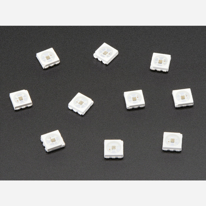 APA102 5050 RGB LED w/ Integrated Driver Chip - 10 Pack [APA102C]