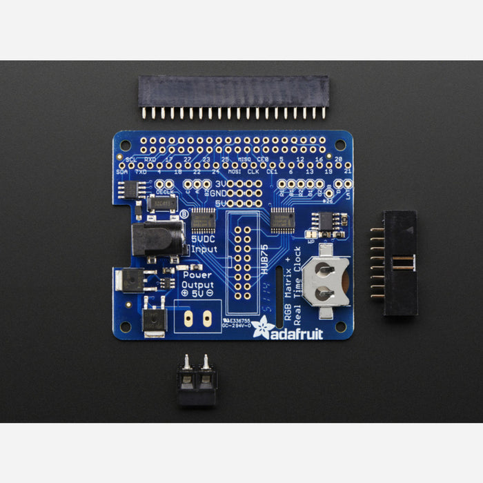 Adafruit RGB Matrix HAT + RTC for Raspberry Pi - Mini Kit