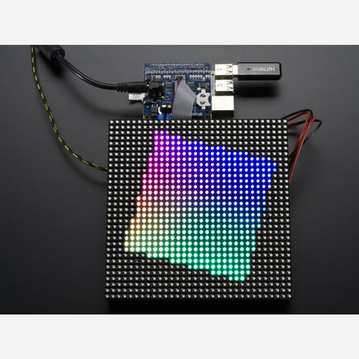 Adafruit RGB Matrix HAT + RTC for Raspberry Pi - Mini Kit