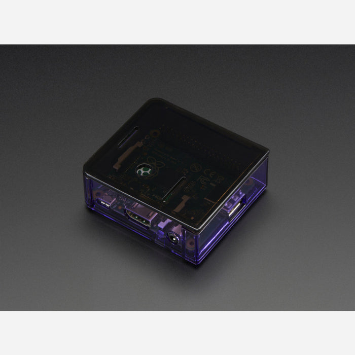 Pi Model A+ Case Base - Purple