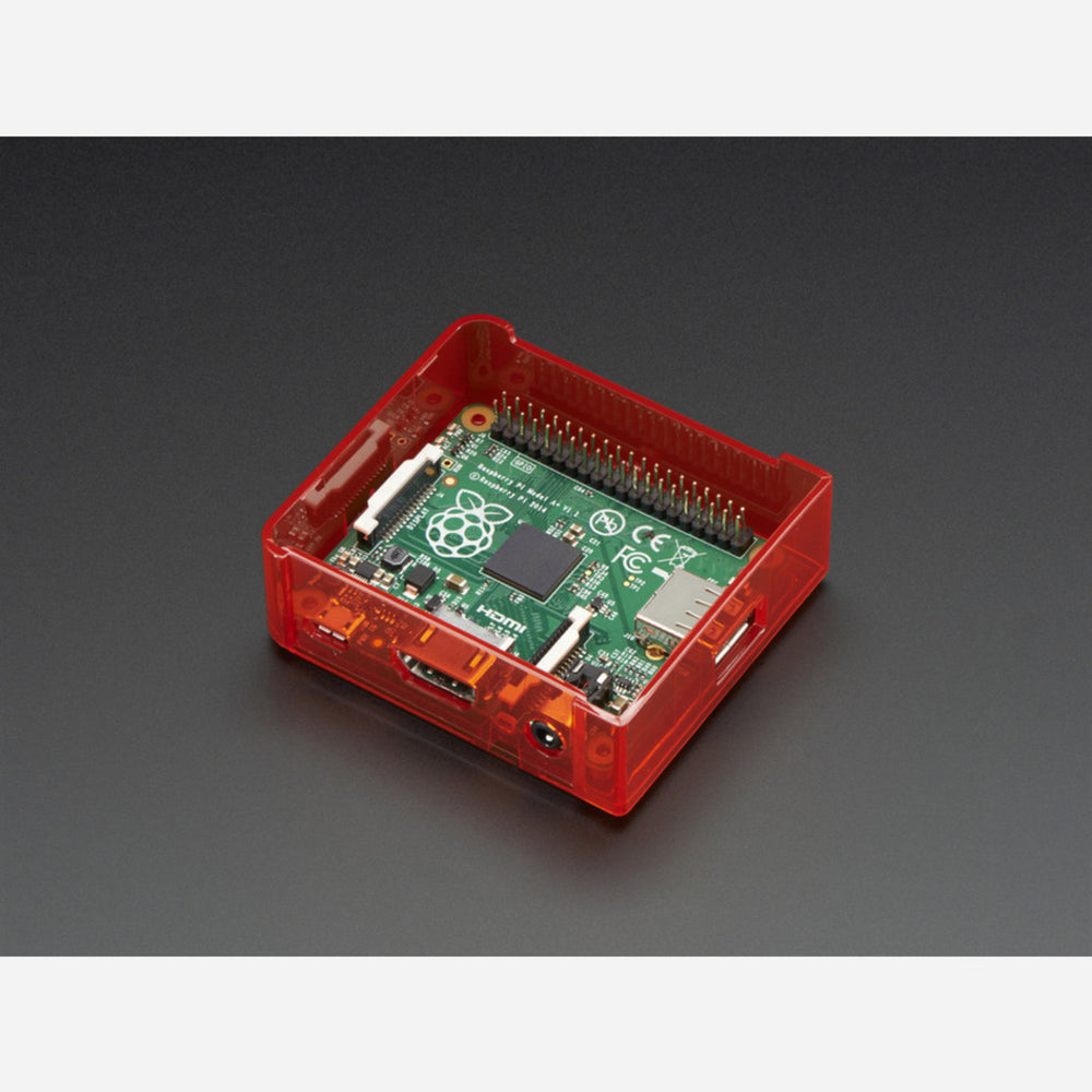 Pi Model A+ Case Base - Red