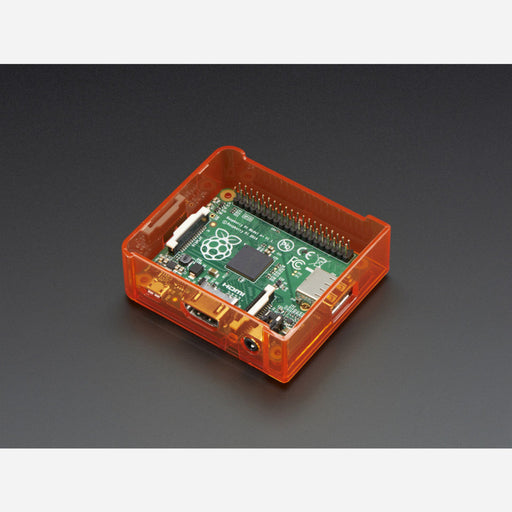 Pi Model A+ Case Base - Orange