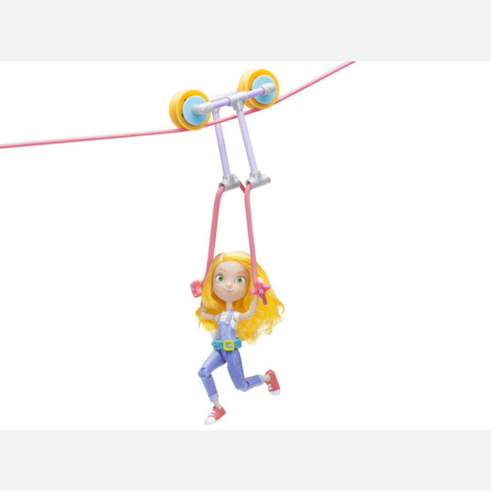 Goldie Blox Action Figure with Zipline