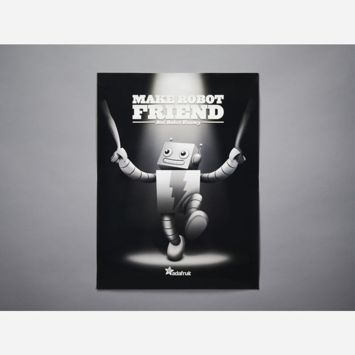 ADABOT Make Robot Friend Poster