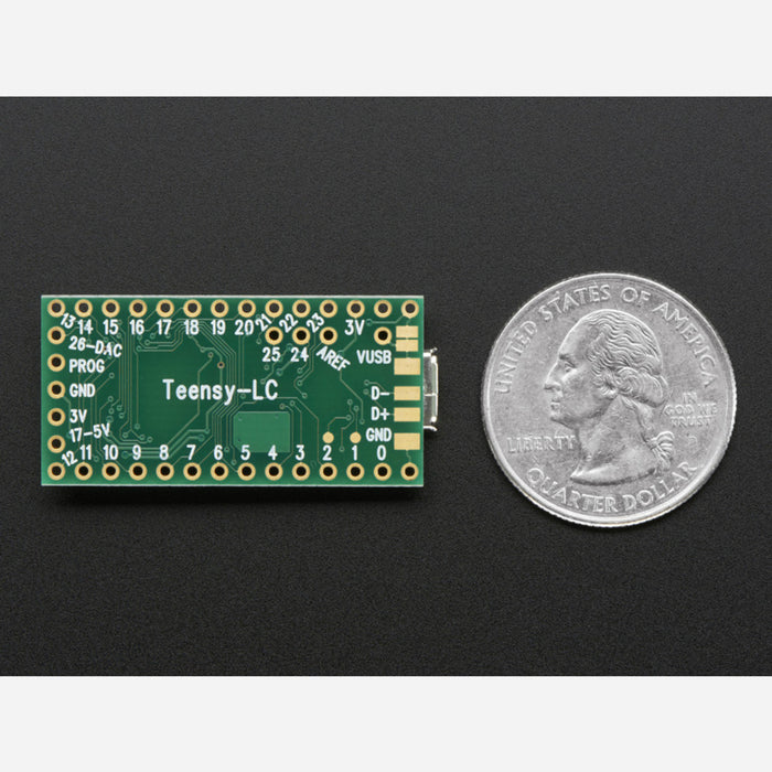 Teensy-LC Without Pins