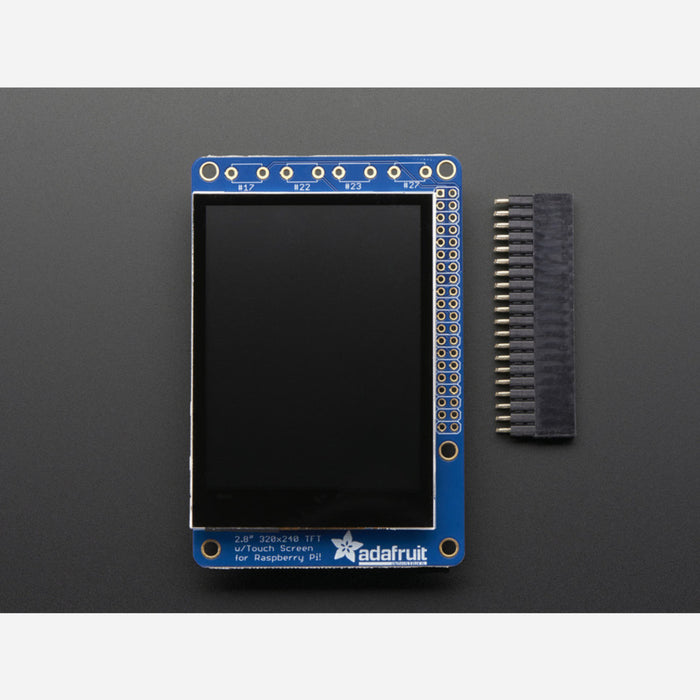 Adafruit PiTFT Plus 320x240 2.8 TFT + Capacitive Touchscreen