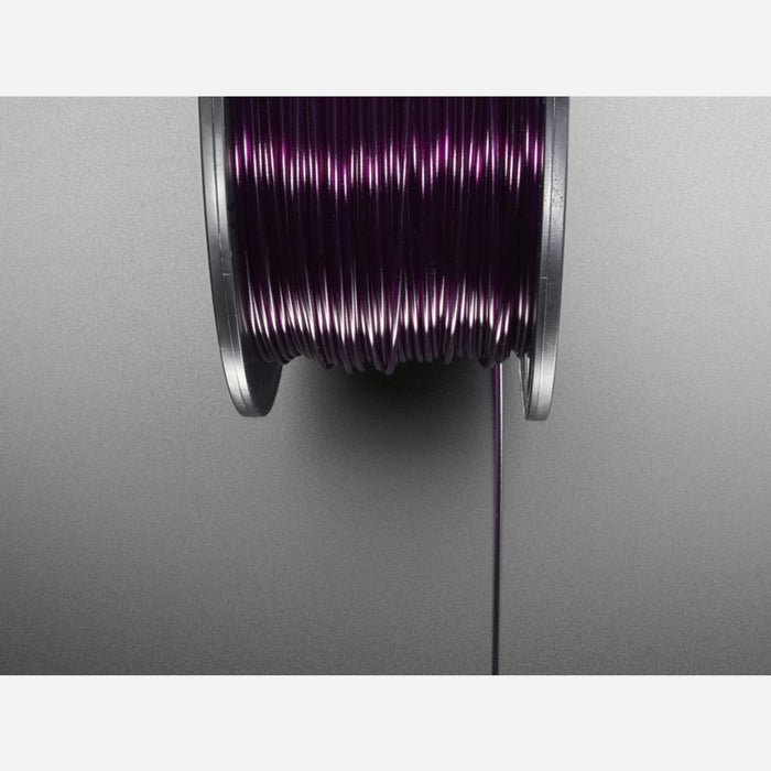 PLA Filament for 3D Printers - 1.75mm Diameter [Purple Translucent - 1KG]