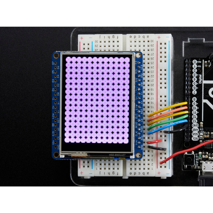 Adafruit 2.4 TFT LCD with Touchscreen Breakout w/MicroSD Socket [ILI9341]