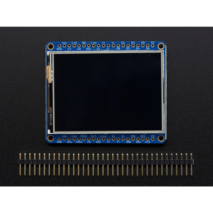 Adafruit 2.4 TFT LCD with Touchscreen Breakout w/MicroSD Socket [ILI9341]