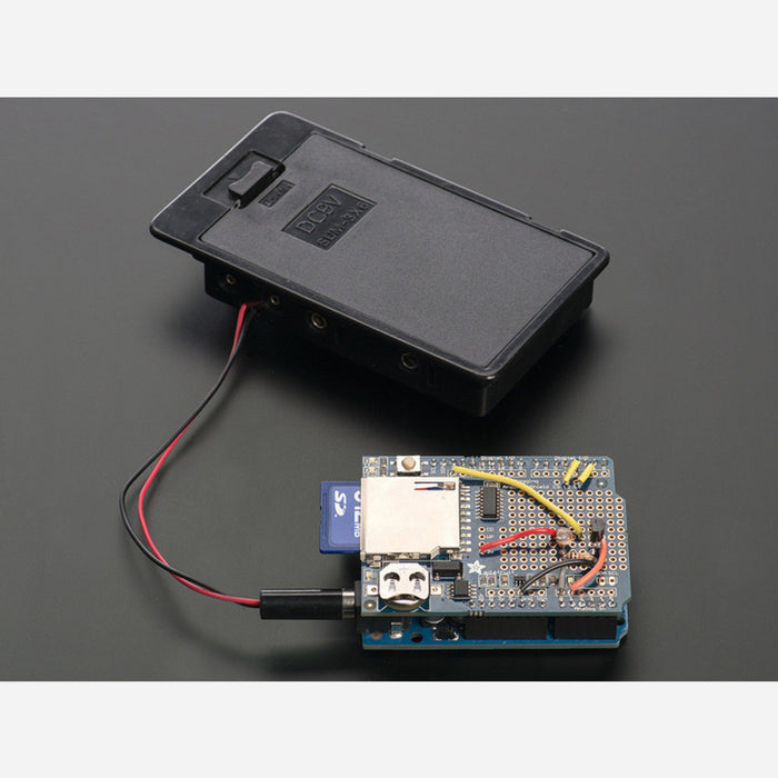 Light and temperature data-logger pack