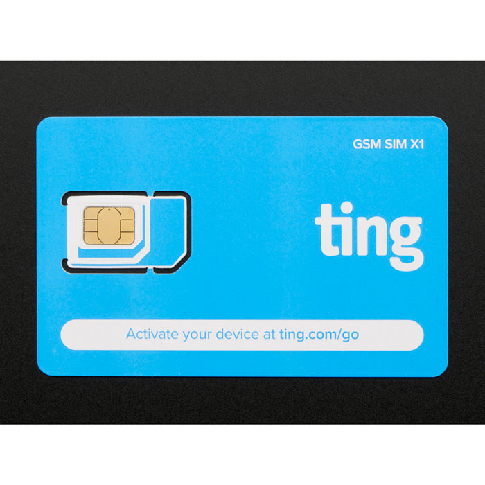 GSM 2G SIM Card from Ting & Adafruit - Data/Voice/Text USA Only