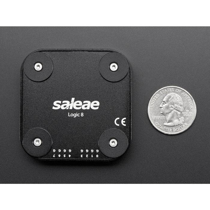 Saleae Logic 8 - 8 Channels Logic + Analog - Black