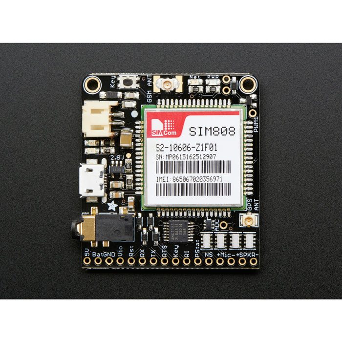 Adafruit FONA 808 - Mini Cellular GSM + GPS Breakout