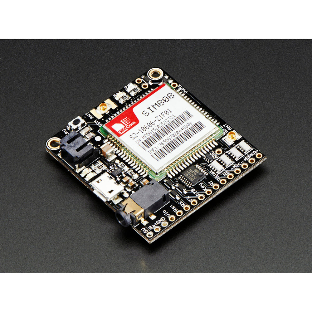 Adafruit FONA 808 - Mini Cellular GSM + GPS Breakout