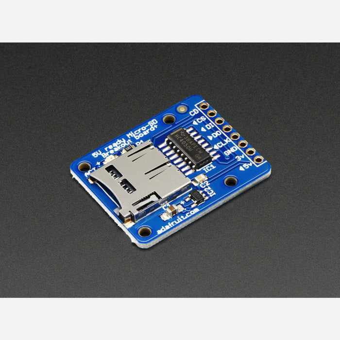 MicroSD card breakout board+