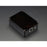 Anidees Beaglebone Black Case - Black Aluminum with Smoke Top