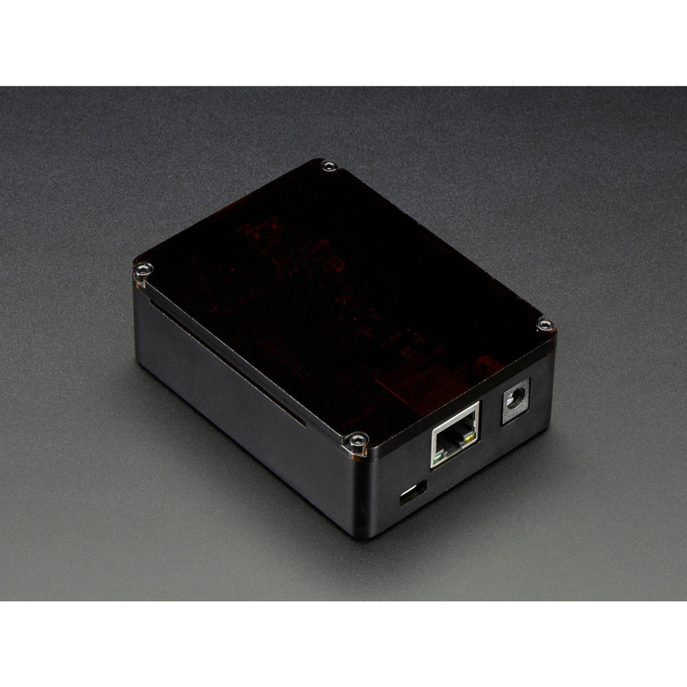 Anidees Beaglebone Black Case - Black Aluminum with Smoke Top