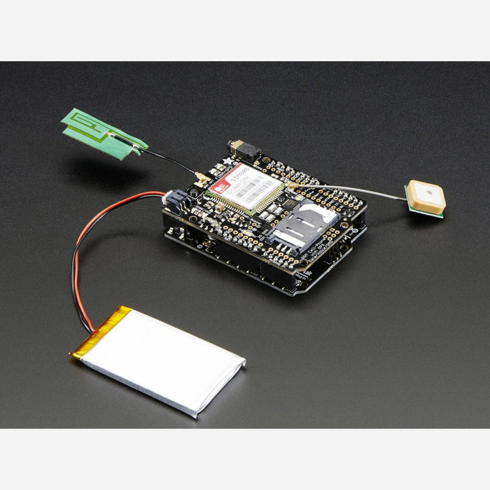 Adafruit FONA 808 Shield - Mini Cellular GSM + GPS for Arduino