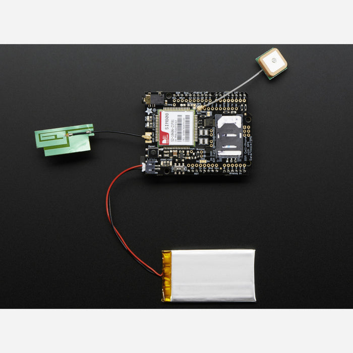 Adafruit FONA 808 Shield - Mini Cellular GSM + GPS for Arduino