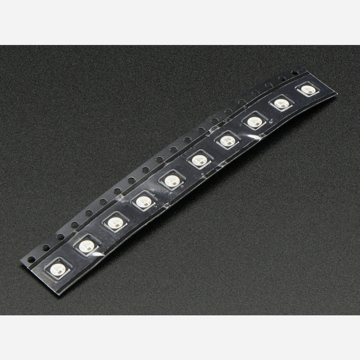 NeoPixel Mini 3535 RGB LEDs w/ Integrated Driver Chip - Black [Pack of 10]