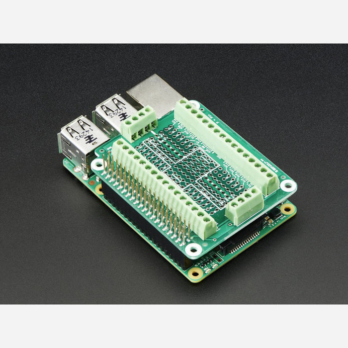 Pi-EzConnect Terminal Block Breakout HAT