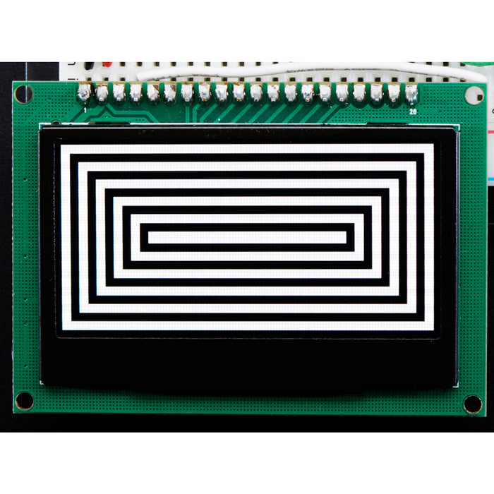 Monochrome 2.42 128x64 OLED Graphic Display Module Kit