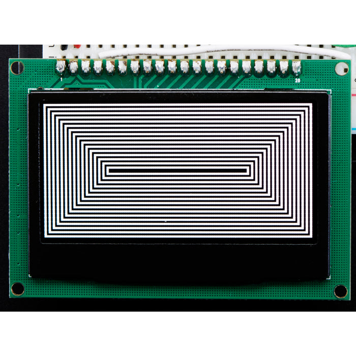 Monochrome 2.42 128x64 OLED Graphic Display Module Kit