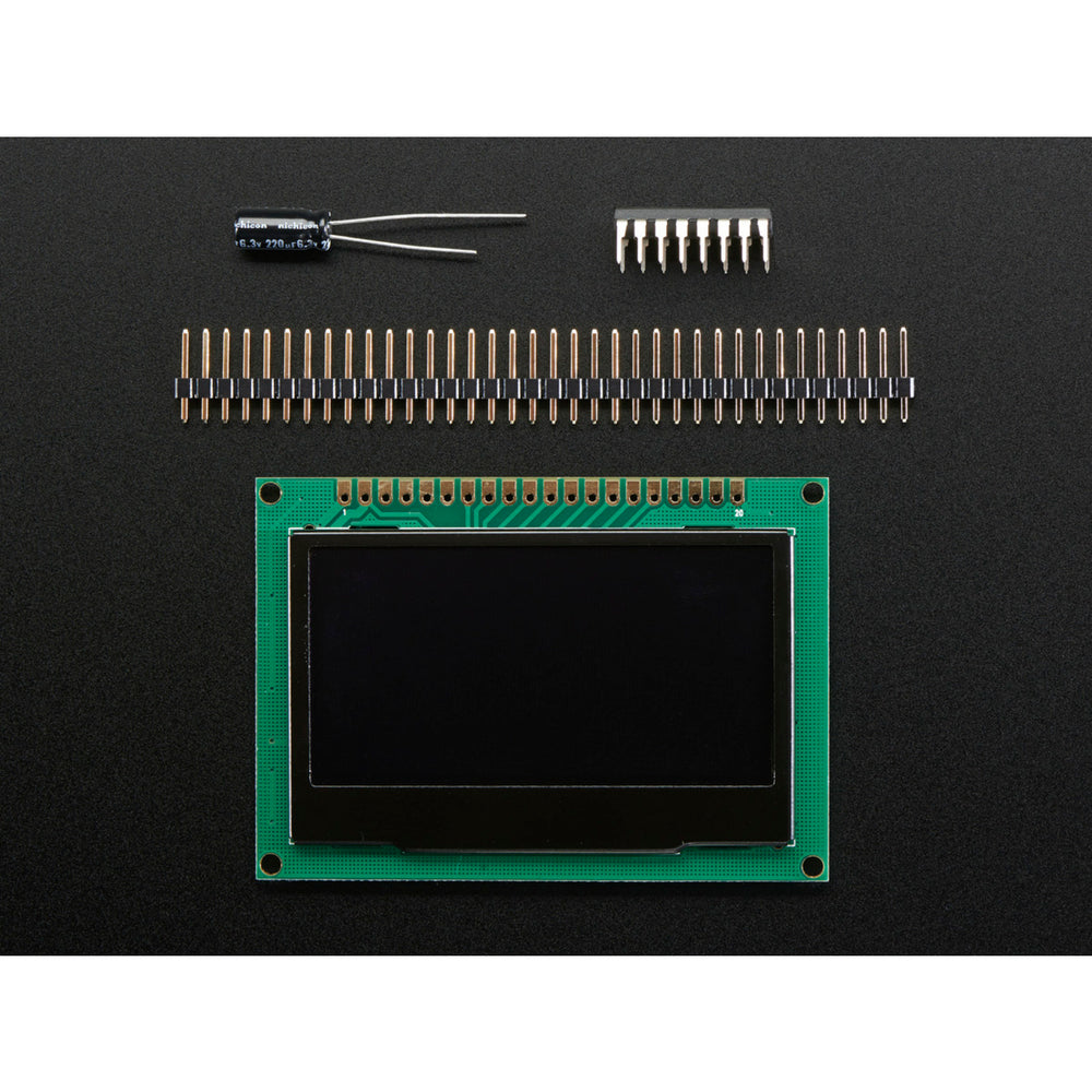 Monochrome 2.42 128x64 OLED Graphic Display Module Kit