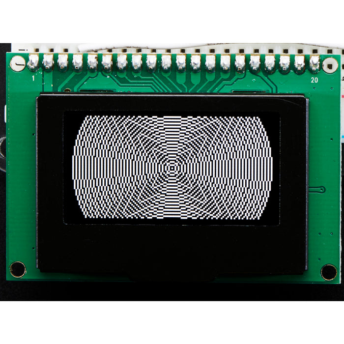 Monochrome 1.54 128x64 OLED Graphic Display Module Kit