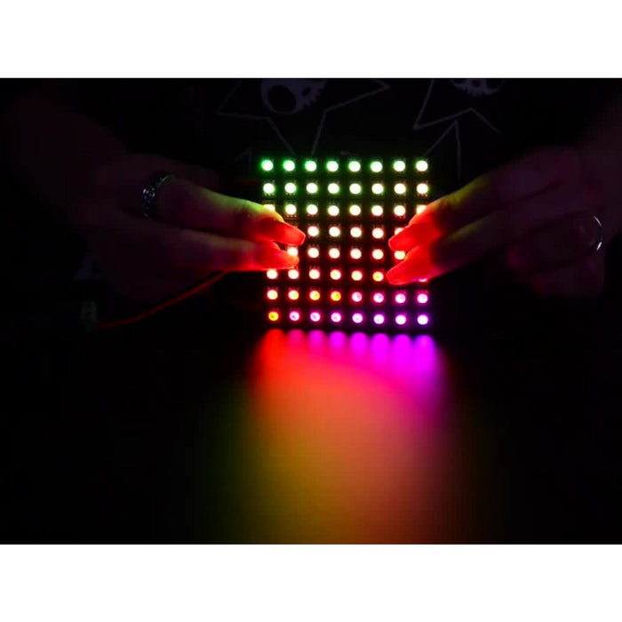 Flexible Adafruit DotStar Matrix 8x8 - 64 RGB LED Pixels