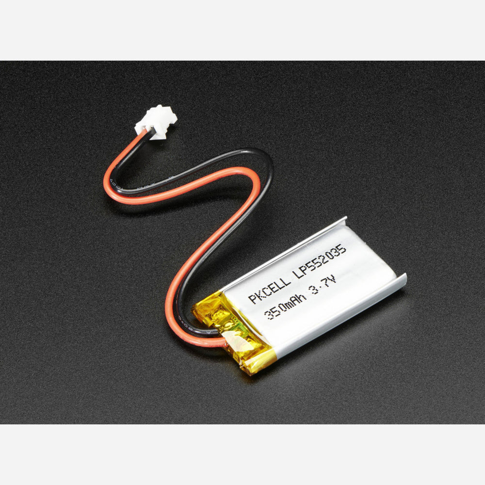 Lithium Ion Polymer Battery - 3.7v 350mAh