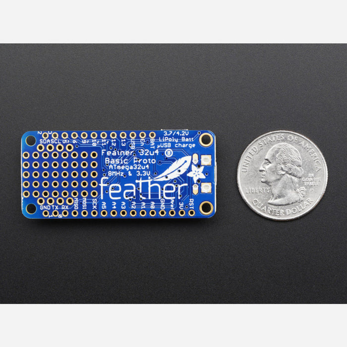 Adafruit Feather 32u4 Basic Proto