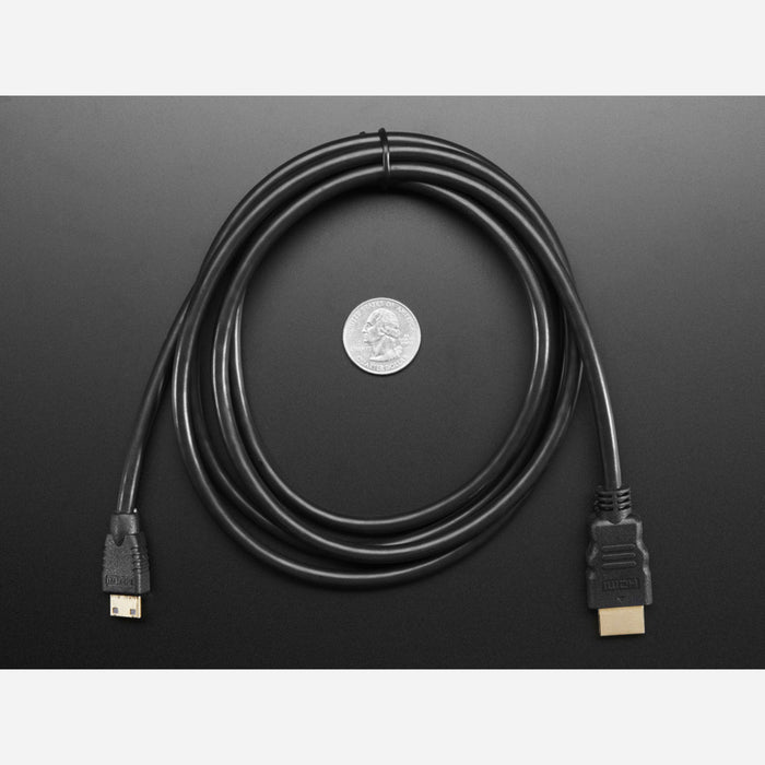 Mini HDMI to HDMI Cable - 5 feet