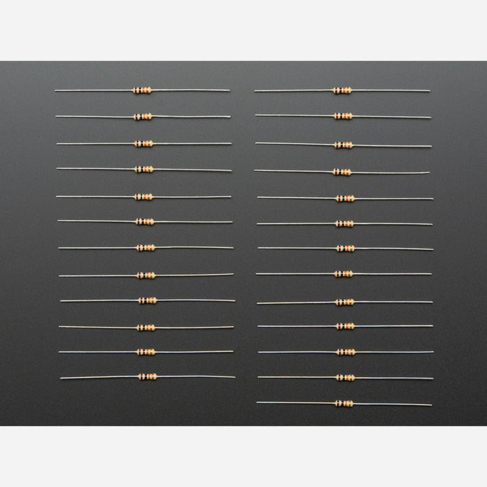 Through-Hole Resistors - 10K ohm 5% 1/4W - Pack of 25