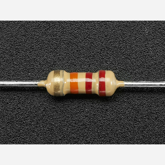 Through-Hole Resistors - 22K ohm 5% 1/4W - Pack of 25