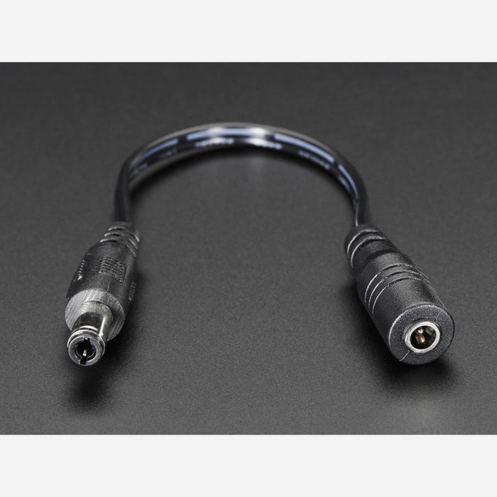 3.5 / 1.3mm or 3.8 / 1.1mm to 5.5 / 2.1mm DC Jack Adapter Cable